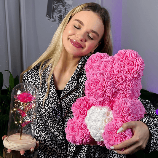 Luxury Rose Teddy Bear™